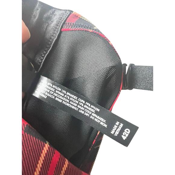 NWT Torrid Bra 42D Bustier Long Line Punk Gothic Lingerie‎ Core Rebel Vampy Lace - Picture 6 of 6